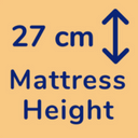 Mattress Height 27