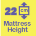Mattress Height 22