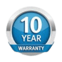 10 years Warranty