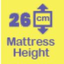 Mattress Height 26